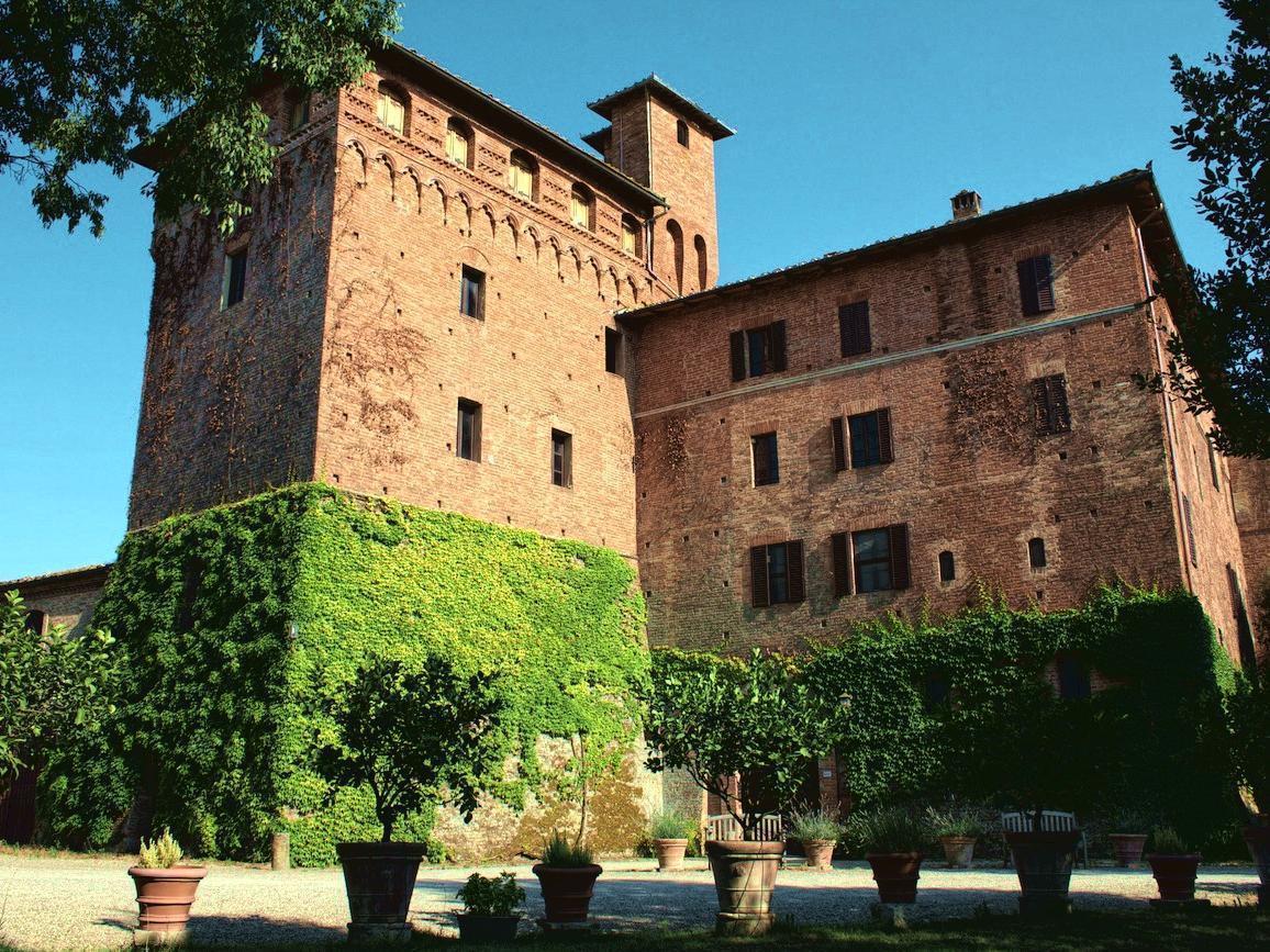 Castello Di San Fabiano Guest House Monteroni dʼArbia Eksteriør bilde
