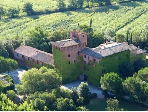 Castello Di San Fabiano Guest House Monteroni dʼArbia Eksteriør bilde